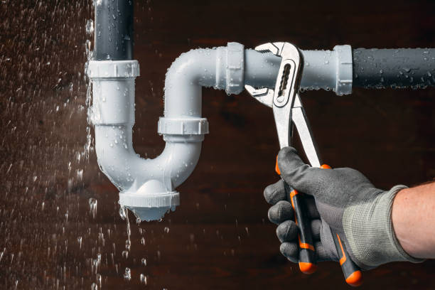 Professional Drain Cleaning technician working in Roosevelt, NJ